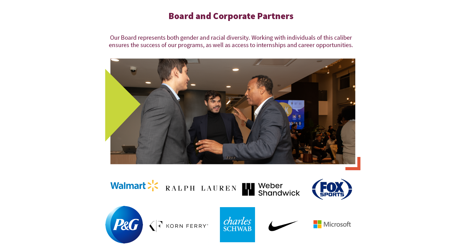 Board and Corporate Partners